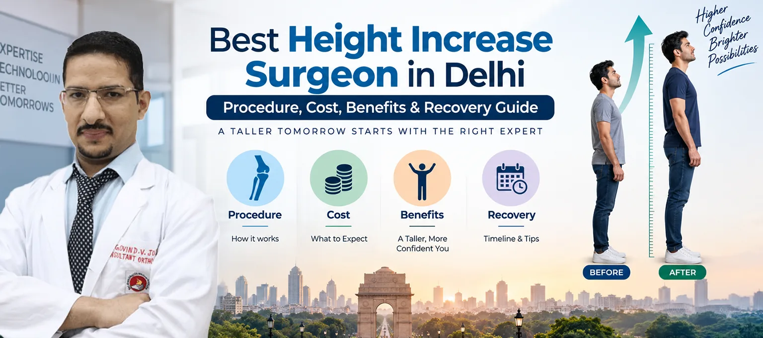 Best Height Increase Surgeon in Delhi: Procedure, Cost, Benefits & Recovery Guide